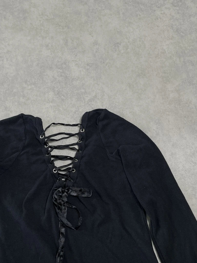 corset long sleeve top