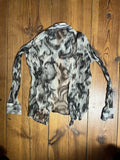 Washed Grey Blouse