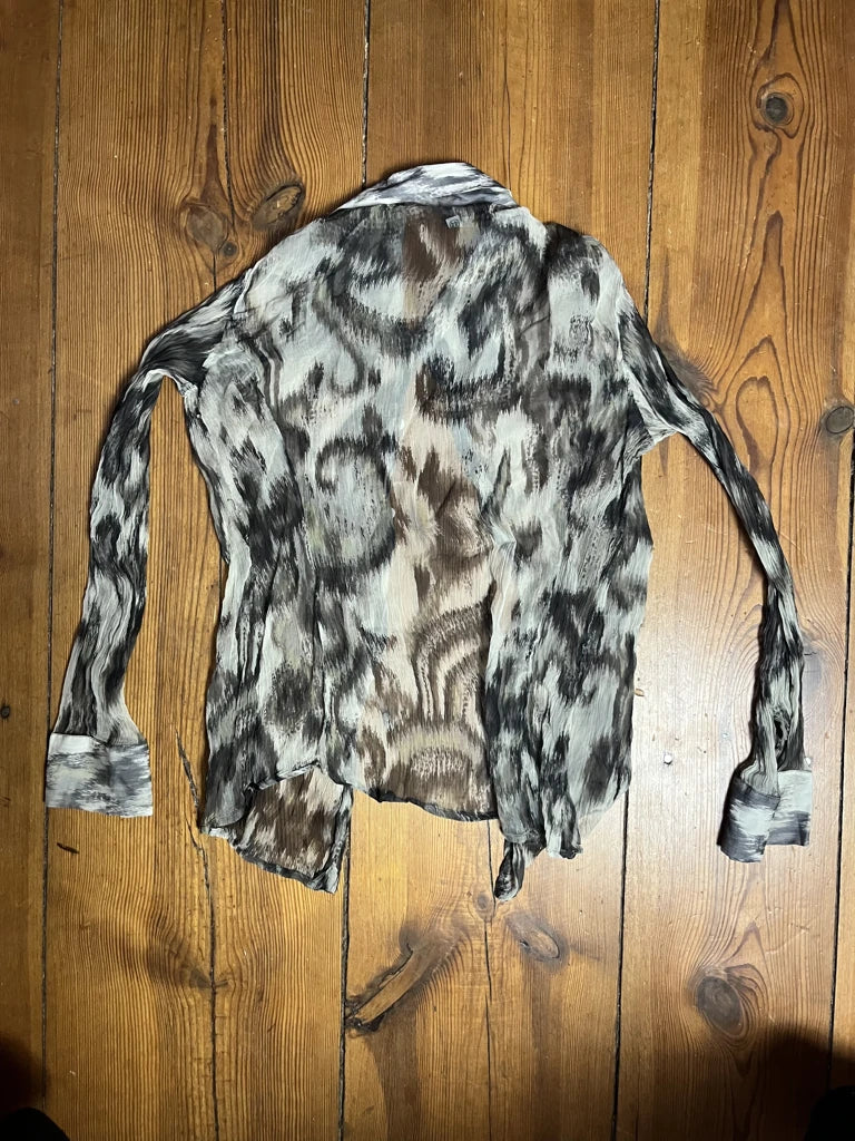 Washed Grey Blouse