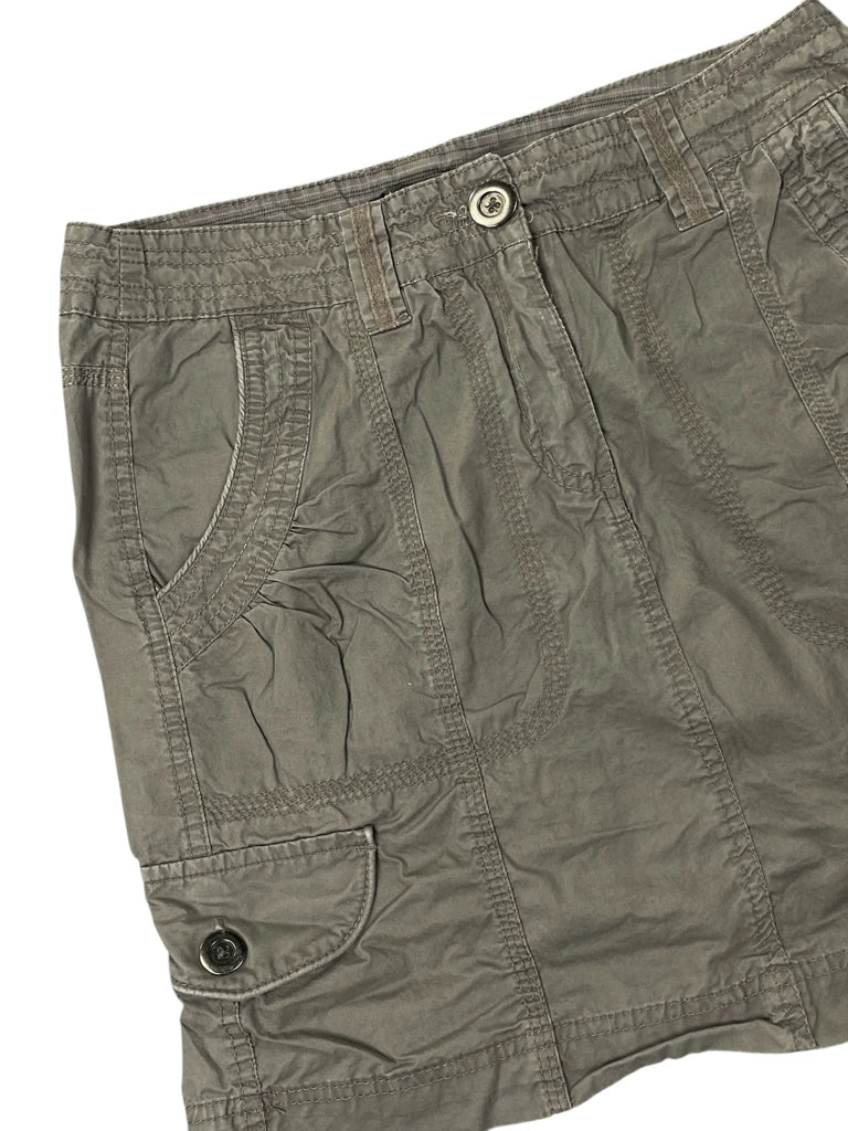 Willi Smith Khaki Chino Skirt (M)