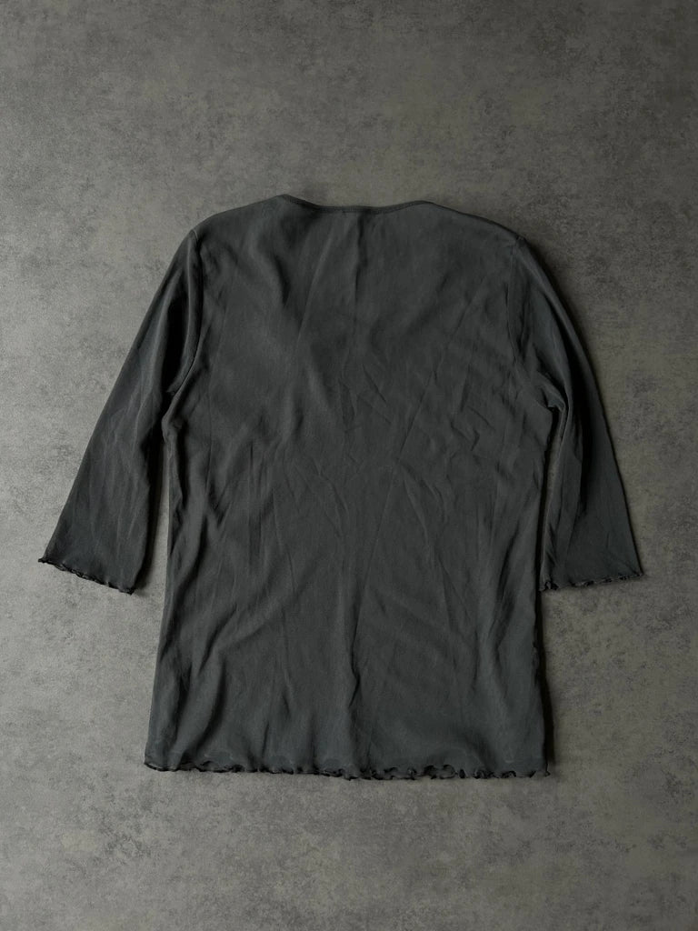 Vintage mesh top