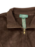 Polo Ralph Lauren Brown Zip Up Sweater Jacket (M)
