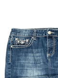 Love Indigo Premium Light Wash Denim Hotpants (L)