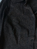 Glittery button up