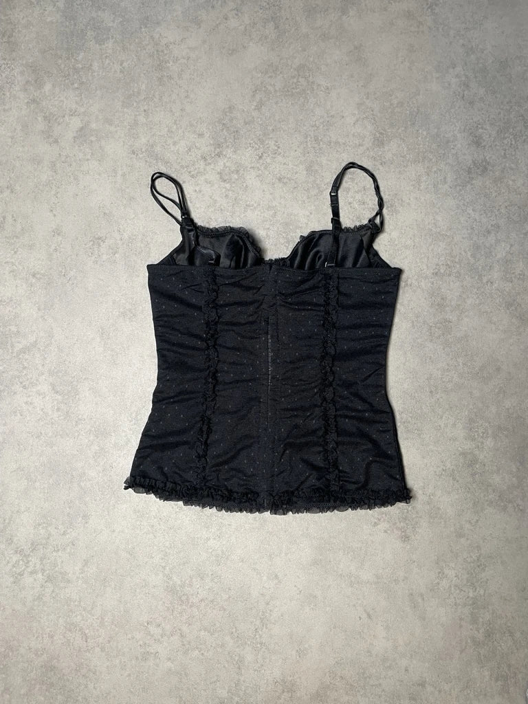 Coquette Black Corset