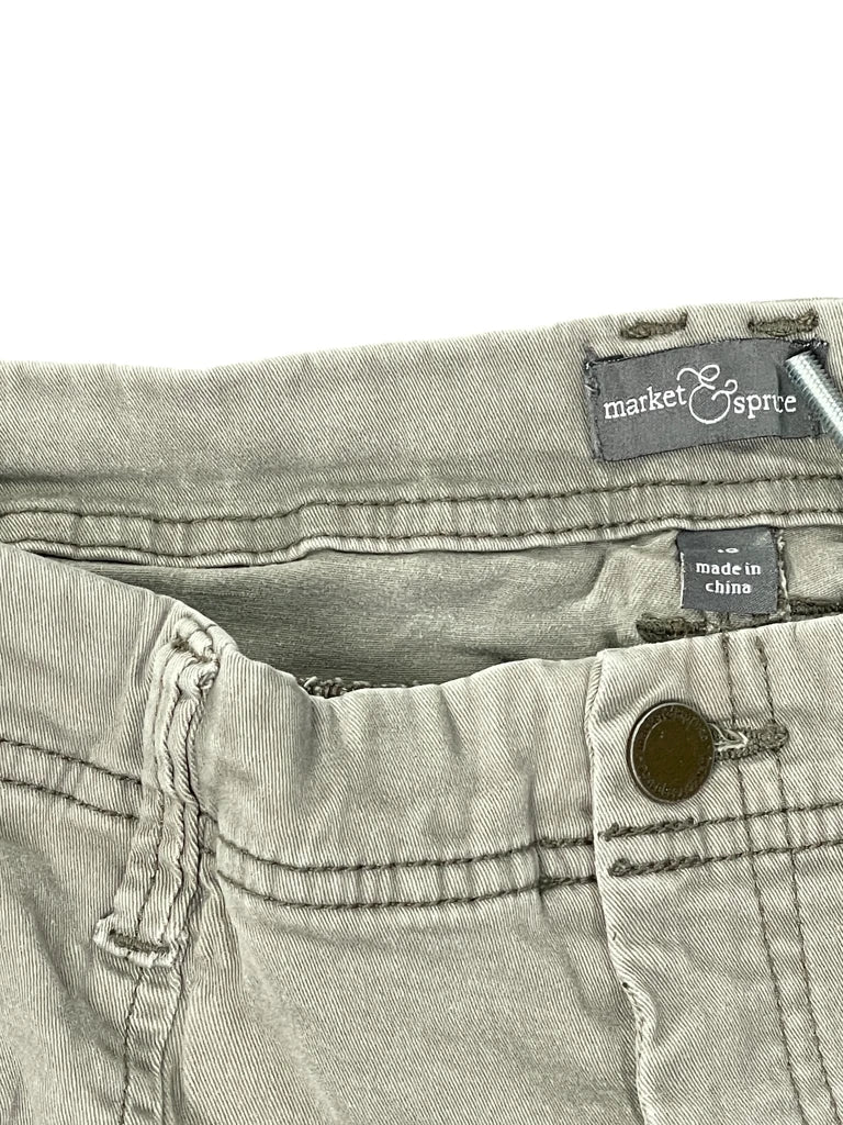 Market Spruce Green Vintage Denim Hotpants (XL)