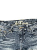 Wall Flavor Distressed Denim Hotpants (XS)