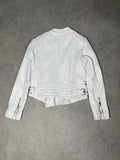 White Leather Jacket