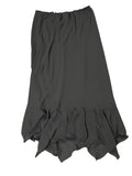 Midnight Ruffle Hem Maxi Skirt (M)