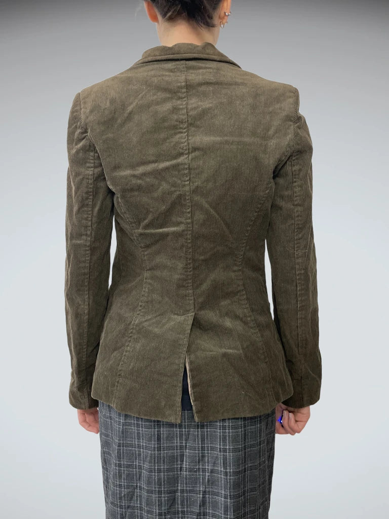 brown blazer