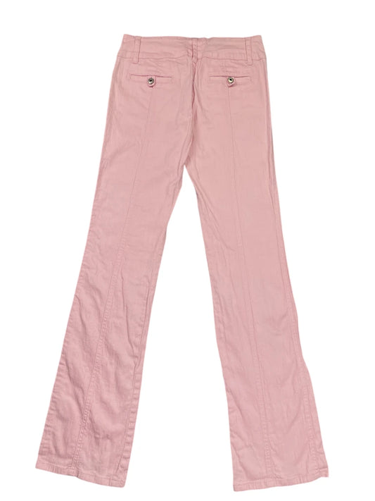 BeBop Pink Slim-Fit Pants (XS)