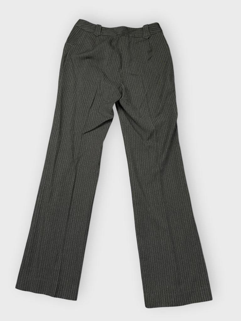 Thome Black Striped Suit Pants (XS)