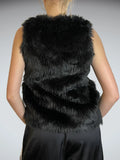 Faux fur vest