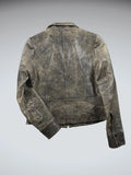 Oscar Leopold Washed Brown Vintage Jacket (S)