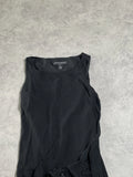 black dress with paillettes ((N/A) probably M)