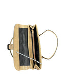Jag Yellow Croc Effect Structured Bag (ONESIZE)