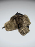 Edgy Black Aviator Pilot Trapper Hat (ONESIZE)