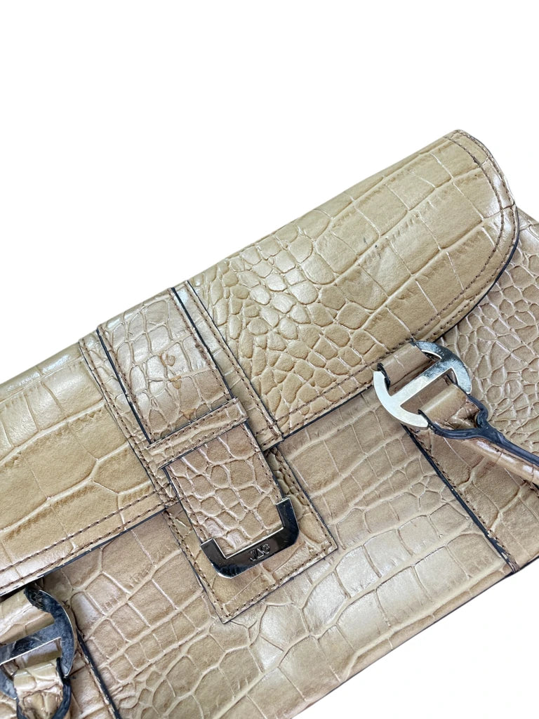 Jag Yellow Croc Effect Structured Bag (ONESIZE)