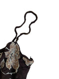 earth bloom – embroidered fairy dress (M?)