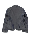 Navy Blue Tailored Blazer with Structured Silhouette (M)