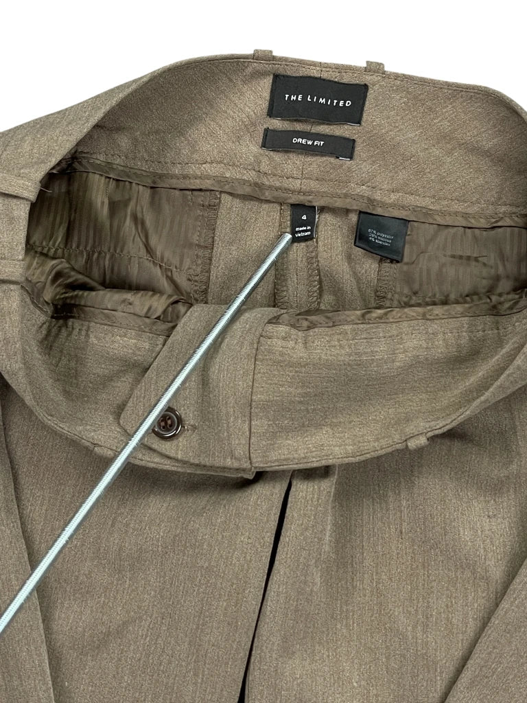 The Limited Brown Tailored Suit Pants (S)