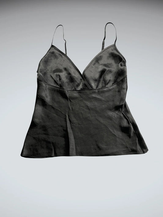 Black Silk Cami Top (S)
