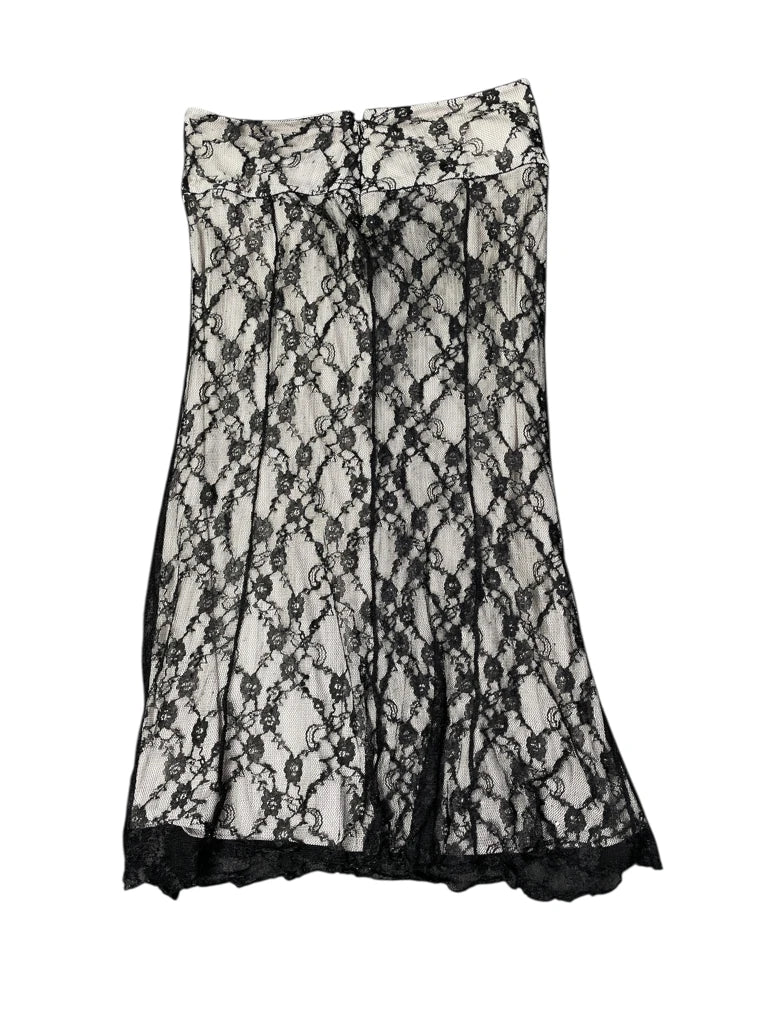 Worthington Lace Overlay Top (M)