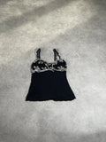 black lace top (S)