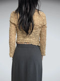 lace long sleeve top (M)