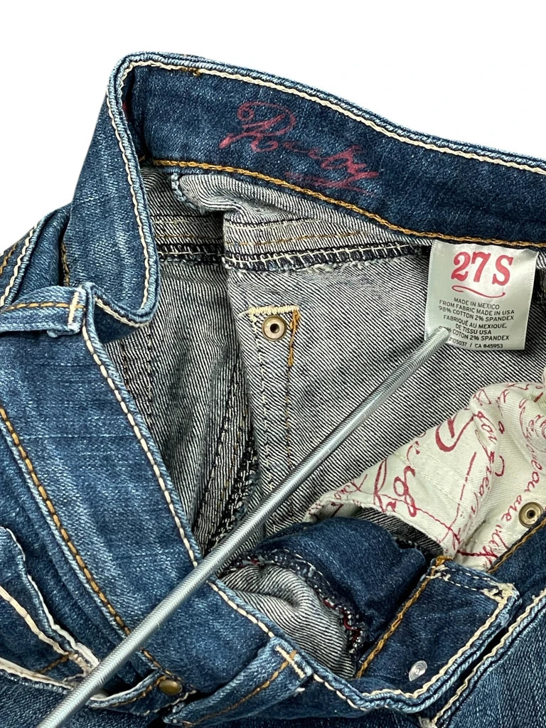 Ariat Blue Bootcut Jeans (S)
