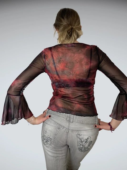 Long sleeve blouse