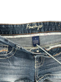 Amethyst Blue Vintage Cutoff Denim Hotpants (S)