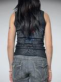 rock rhinestone top