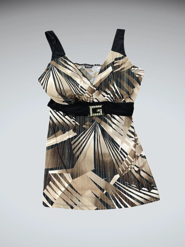 Geo Buckle Party Top (XL)