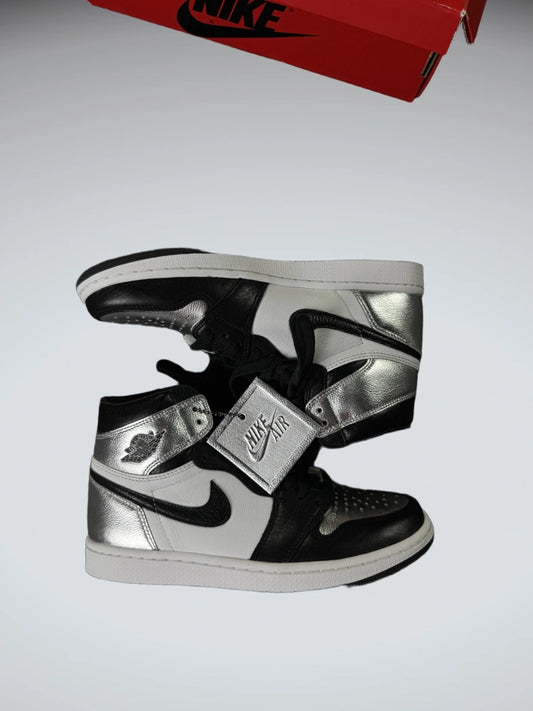 Exclusive Jordan 1 High OG Silver Toe (38.5)