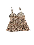 Rene Rofe Jaguar Print Lingerie Top (S)