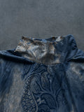 Blue y2k turtle neck