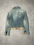 Kocca Fur Jeans Jacket