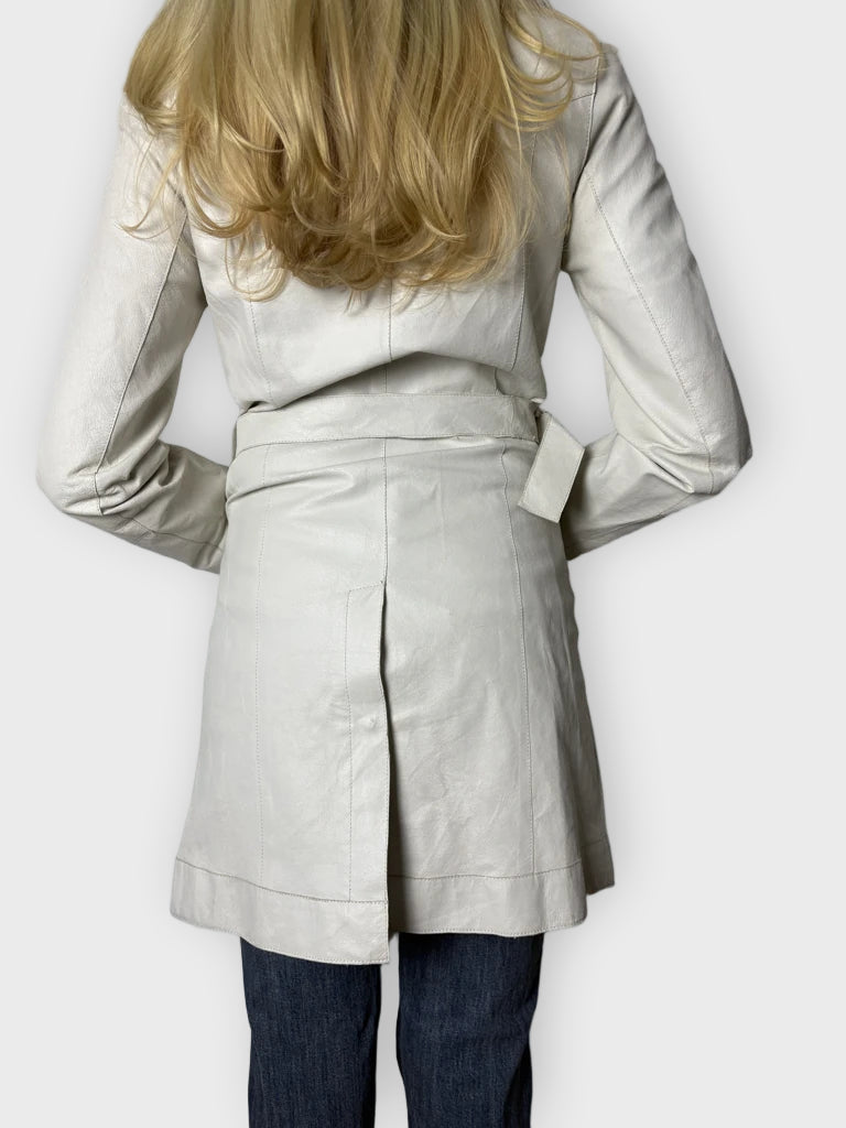 Leather Trenchcoat (M)