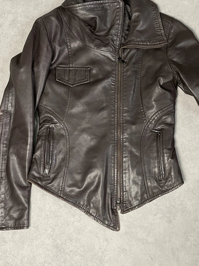 Paprika Leather Jacket
