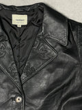 Black Leather Coat