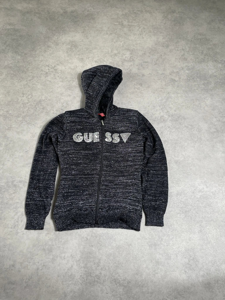 guess sweatshirt with fur (S)