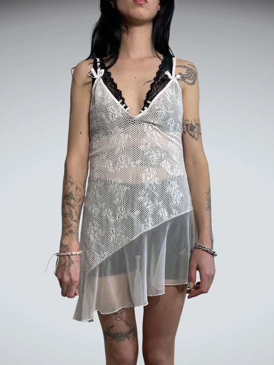 white lace dress (L)
