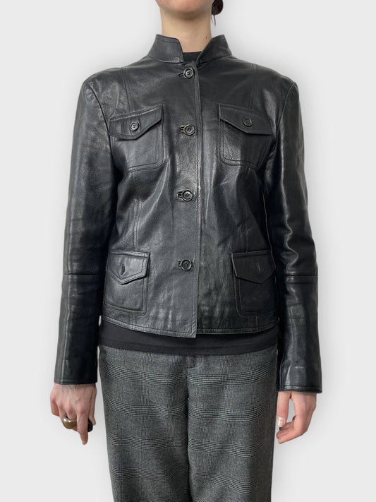 Carla Carini Leather Jacket (M)