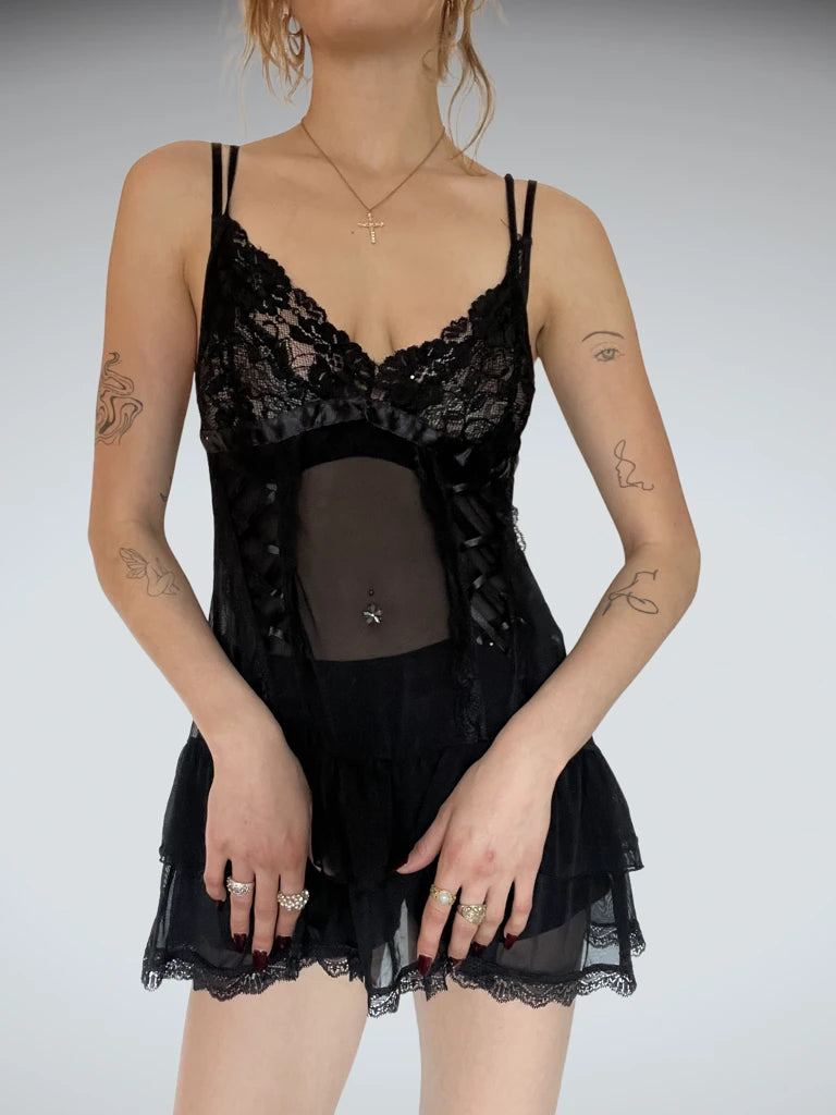 Black Lace Dress