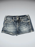 Silver Jeans Dark Wash Mini Hotpants (S)