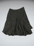 Urban Noir Cotton Flare Skirt (S)
