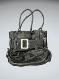 Tan Buckle Pocket Shoulder Bag (ONESIZE)