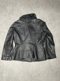 Black Leather Coat