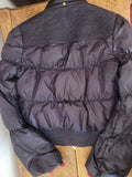 Black puffer jacket